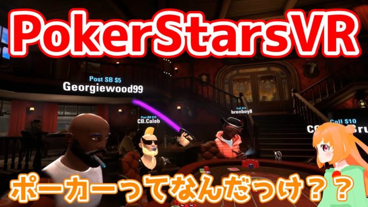 【PokerStarsVR】ポーカーの概念が変わるゲームをプレイ！【ポーカーとは】