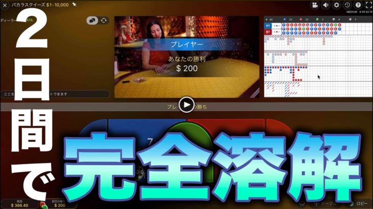 ２日で溶かした！？その後は？｜ユースカジノ（YOUS CASINO）