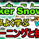 ポーカースノーウィを使いこなす：Vol.9 ホールデム中級者のためのSnowieの活用法 トレーニングと検証の進め方　保存版【Poker Snowie】