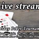 Thursday Poker Tournament Live stream