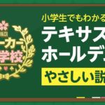 【ポーカー入門】小学生でもわかる！テキサスホールデムの簡単なゲームの流れを初心者のためにやさしく説明【ポーカー小学校】