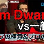 【海外ポーカー】Tom Dwanヘッズアップ/vs一般人/ブラフの極意/テキサスホールデム/