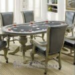 8プレイヤー ポーカーテーブル ファニチャーオブアメリカ-H-1357
