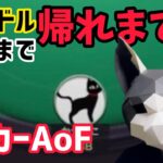 【ポーカー AoF】ボードを応援する猫