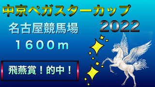 中京ペガスターカップ2022 名古屋競馬　地方競馬　競馬予想