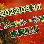 2022/03/11　地方競馬シミュレーションレース　水沢