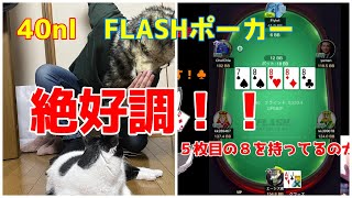 【ポーカー】絶好調の一週間【KKPOKER 40nl FLASH】