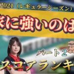 【後編・西北】麻雀は席？Mリーグ2021席順成績ランキングまとめ