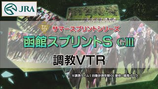 【調教動画】2022年 函館スプリントステークス｜JRA公式