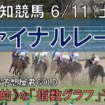 高知競馬【ファイナルレース】6/11(土) 11R《地方競馬 指数グラフ・予想・攻略》